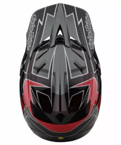 Troy Lee Designs D4 Composite MIPS Graph Helmet-Red