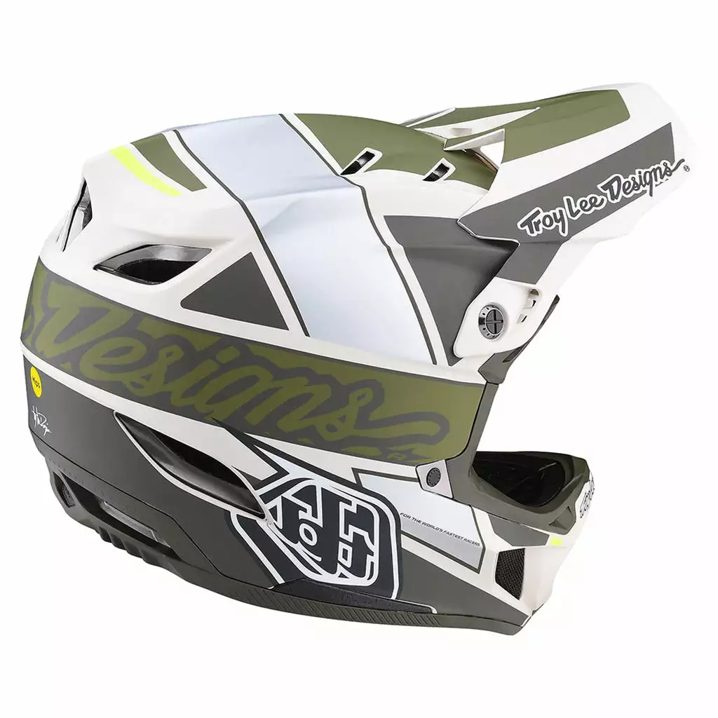 Troy Lee Designs D4 Composite Team BMX Helmet-Military 5 Troy Lee Designs D4 Composite Team BMX Helmet-Military