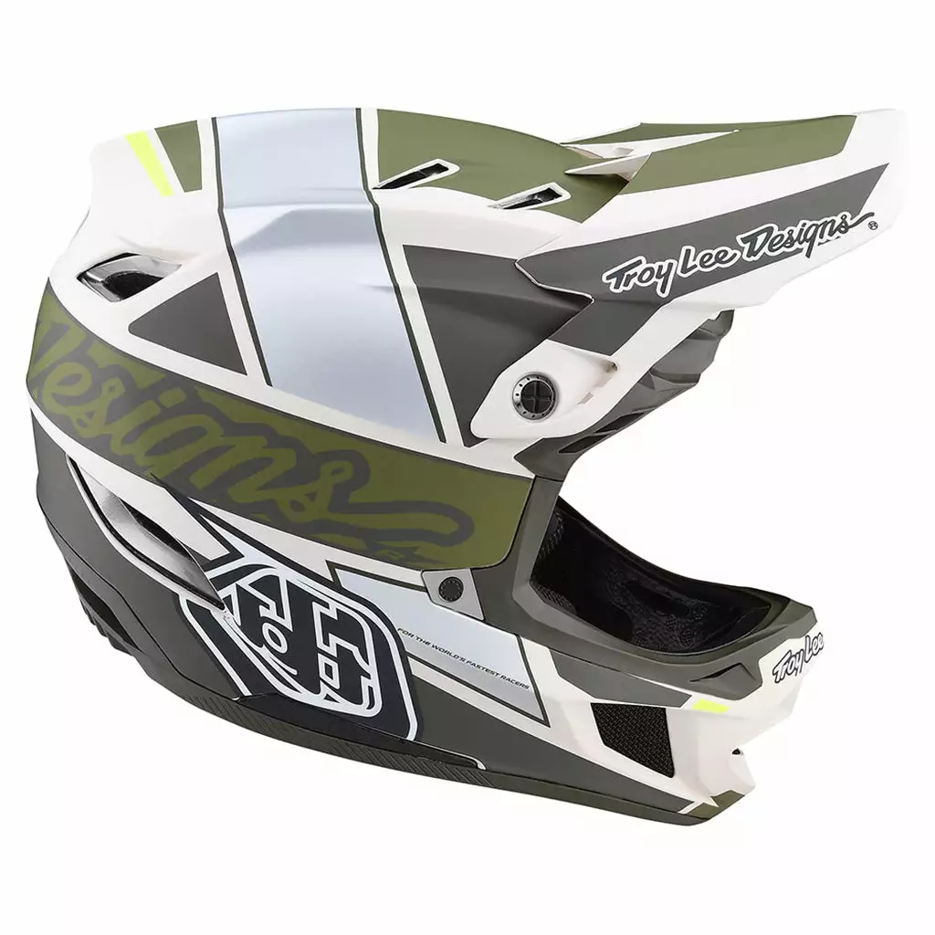 Troy Lee Designs D4 Composite Team BMX Helmet-Military 6 Troy Lee Designs D4 Composite Team BMX Helmet-Military