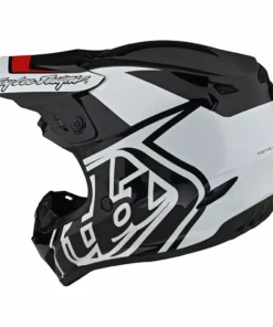 PROTECTIVE GEAR Troy Lee Designs GP Overload Helmet-Black/White 12 PROTECTIVE GEAR Troy Lee Designs GP Overload Helmet-Black/White