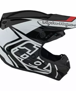 PROTECTIVE GEAR Troy Lee Designs GP Overload Helmet-Black/White 15 PROTECTIVE GEAR Troy Lee Designs GP Overload Helmet-Black/White