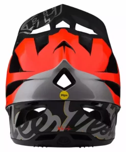 Troy Lee Designs Stage MIPS Nova BMX Helmet-Glo Red PROTECTIVE GEAR