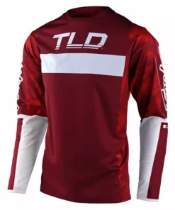 Troy Lee Sprint Dyeno Jersey-Burgundy RACE WEAR