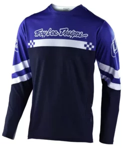RACE WEAR Troy Lee Sprint Jersey Factory-Royal Blue/White