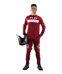 Troy Lee Sprint Pant-Burgundy RACE WEAR