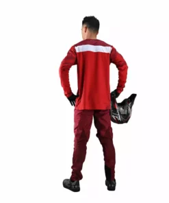 Troy Lee Sprint Pant-Burgundy RACE WEAR