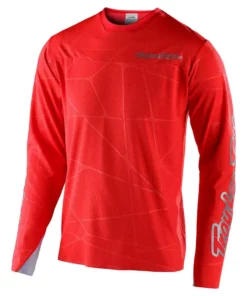 RACE WEAR Troy Lee Sprint Ultra Jersey Podium-Red/Silver