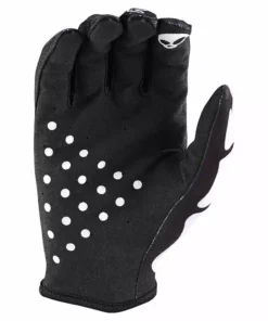 Troy Lee Air Glove Skully-Black/White