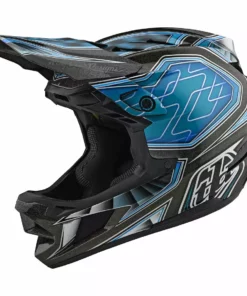 PROTECTIVE GEAR Troy Lee Designs D4 Composite MIPS Low Rider Helmet-Teal