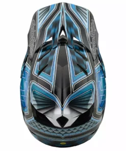 PROTECTIVE GEAR Troy Lee Designs D4 Composite MIPS Low Rider Helmet-Teal