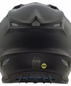 PROTECTIVE GEAR Troy Lee Designs GP Mono Youth Helmet-Black 7 PROTECTIVE GEAR Troy Lee Designs GP Mono Youth Helmet-Black