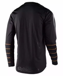 Troy Lee GP Pinstripe Jersey-Black/Gold RACE WEAR