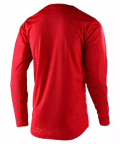RACE WEAR Troy Lee GP Pinstripe Jersey-Red/Gray