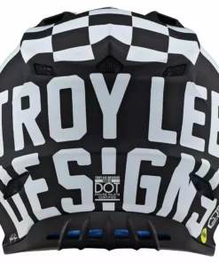 Troy Lee Designs SE4 Polyacrylite Checkers MIPS Helmet-Black/White 7 Troy Lee Designs SE4 Polyacrylite Checkers MIPS Helmet-Black/White