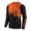 Troy Lee Skyline Diffuze LS Jersey-Tangelo/Black