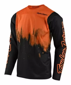 Troy Lee Skyline Diffuze LS Jersey-Tangelo/Black