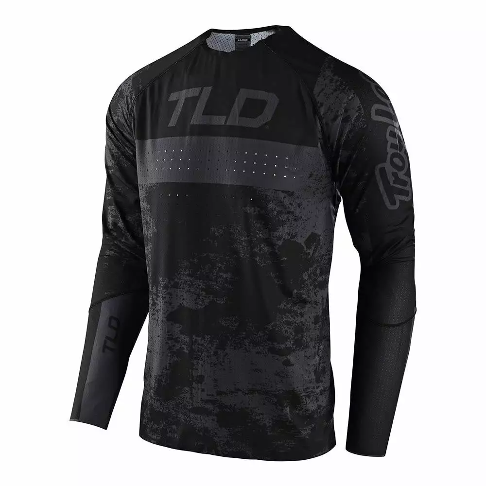 Troy Lee Sprint Ultra Grime Jersey-Black 1 Troy Lee Sprint Ultra Grime Jersey-Black