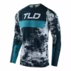 Troy Lee Sprint Ultra Grime Jersey-Marine/Blue Bird