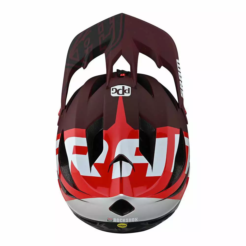 Troy Lee Designs Stage Nova Sram MIPS Helmet-Burgundy PROTECTIVE GEAR 3 Troy Lee Designs Stage Nova Sram MIPS Helmet-Burgundy PROTECTIVE GEAR