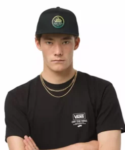 Vans 1966 Authentic Snapback Hat-Black APPAREL