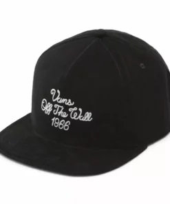 Vans 66 Champs Snapback Hat-Black APPAREL