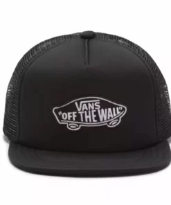 Vans Classic Patch Trucker Hat-Black