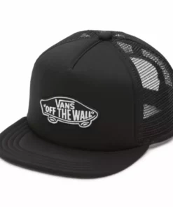 Vans Classic Patch Trucker Hat-Black