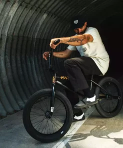 Vans Dak Slip-On BMX Shoes-Dak Black/White