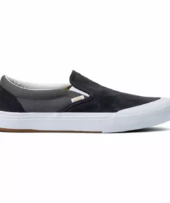 Vans Dan Lacey Slip On BMX Shoes-Asphalt/Pewter