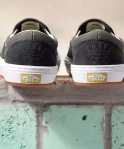 Vans Dan Lacey Slip On BMX Shoes-Asphalt/Pewter