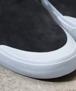 Vans Dan Lacey Slip On BMX Shoes-Asphalt/Pewter