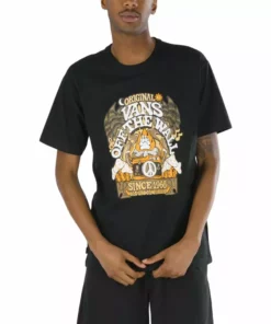 Vans Dennis Enarson Off The Wall Men's T-Shirt-Black