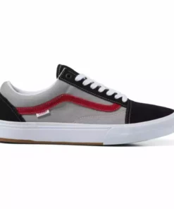 Vans Old Skool BMX Shoes-Black/Gray/Red