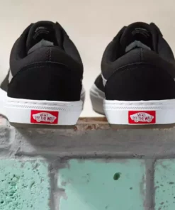 Vans Skate Old Skool BMX Shoes-Black/Gray/White