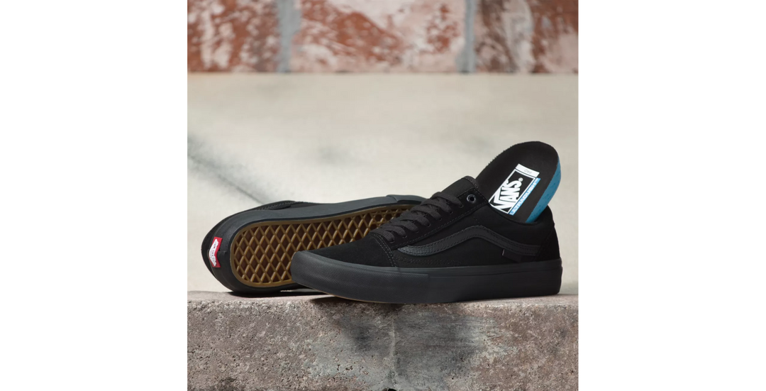 Vans Old Skool Pro Shoe-Blackout SHOES 3 Vans Old Skool Pro Shoe-Blackout SHOES