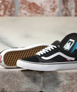 Vans Old Skool Pro Shoe-Black/White SHOES