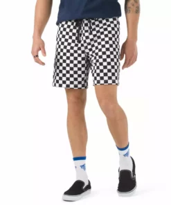 Vans Range Relaxed Elastic 18" Shorts-Checkerboard APPAREL