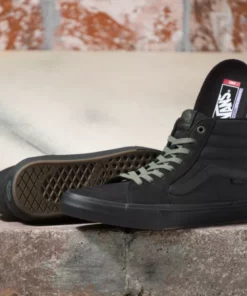 Vans Scotty Cranmer Sk8-Hi BMX Shoes-Black/Thyme