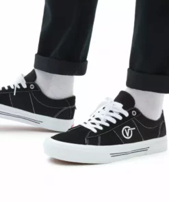 Vans Sid Shoes-Black/White