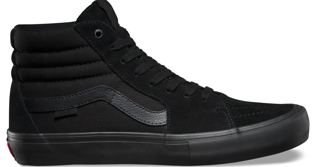 Vans Sk8-Hi Pro Shoes-Blackout 1 Vans Sk8-Hi Pro Shoes-Blackout