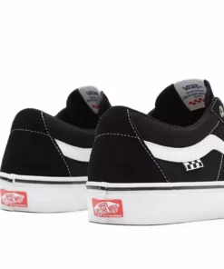 Vans SK8-Low Shoes-Black/White