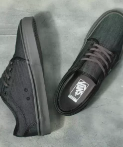 Vans Skate Chukka Low BMX Shoes-Denim Black/Pewter