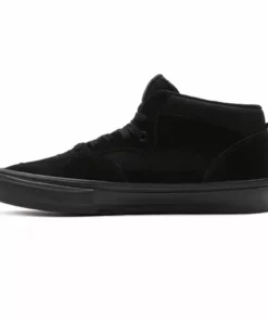 Vans Skate Half Cab BMX Shoes-Black/Black