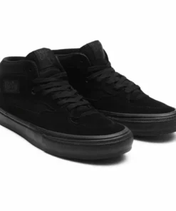 Vans Skate Half Cab BMX Shoes-Black/Black