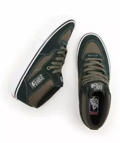 Vans Skate Half Cab BMX Shoes-Scarab/Military