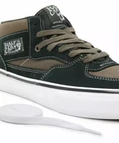 Vans Skate Half Cab BMX Shoes-Scarab/Military