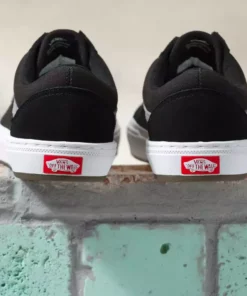 Vans Skate Old Skool BMX Shoes-Black/Gray/White