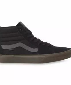 Vans Skate Sk8-Hi BMX Shoes-Black/Dark Gum