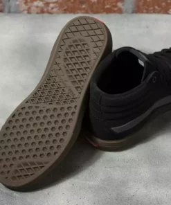 Vans Skate Sk8-Hi BMX Shoes-Black/Dark Gum 9 Vans Skate Sk8-Hi BMX Shoes-Black/Dark Gum