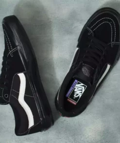 Vans Skate SK8-Low BMX Shoes-Black/Marshmallow 8 Vans Skate SK8-Low BMX Shoes-Black/Marshmallow